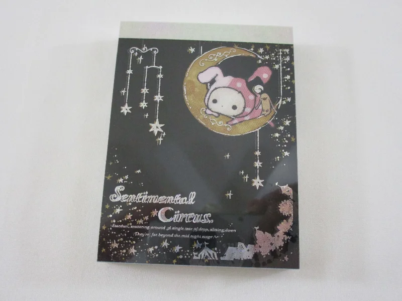 Cute Kawaii San-X Sentimental Circus Mini Notepad / Memo Pad - G - Vintage Rare