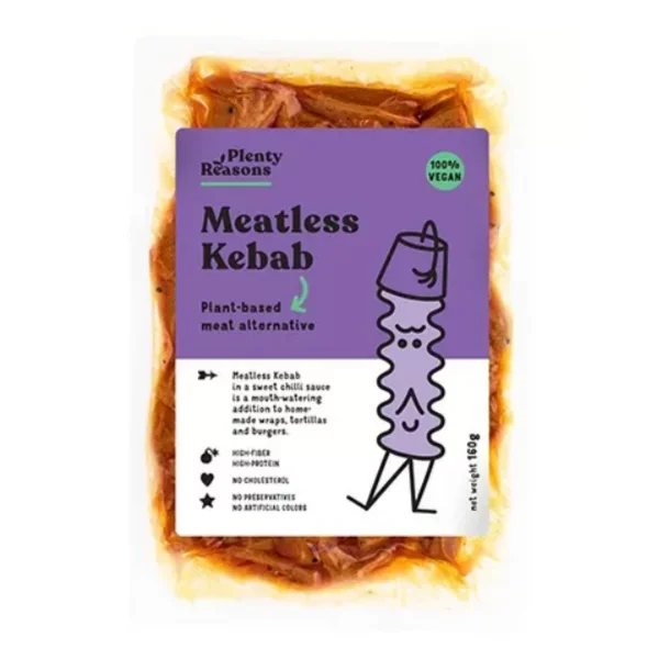 Plenty Reasons Kebab Meatless Strips 160g