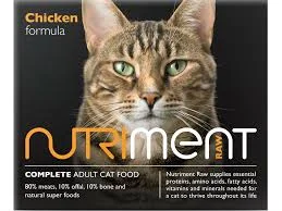 Nutriment - Raw Cat Food - Chicken Formula - 500g